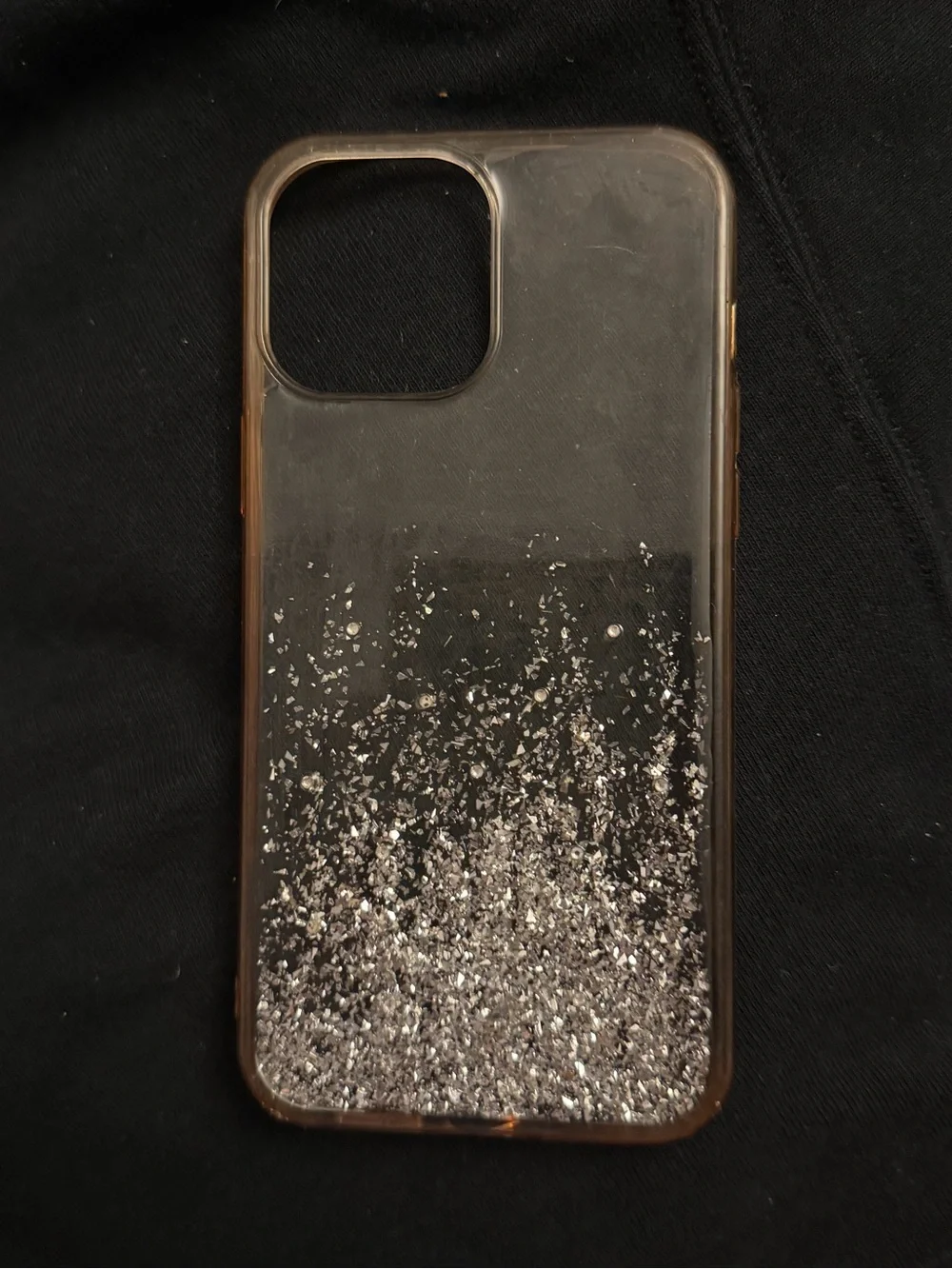 2 Pack - iPhone 11 Cases Purple & Clear Glitter